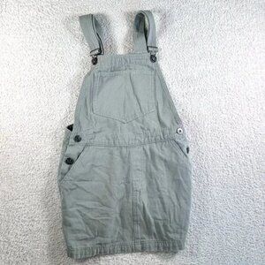 BDG Urban Outfitters Womens Overall Dress Mini Grey Size XS Summer Comfy Party